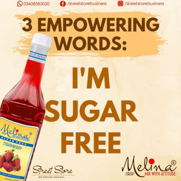 Melina Mocktail Flavor - Strawberry Sugar Free