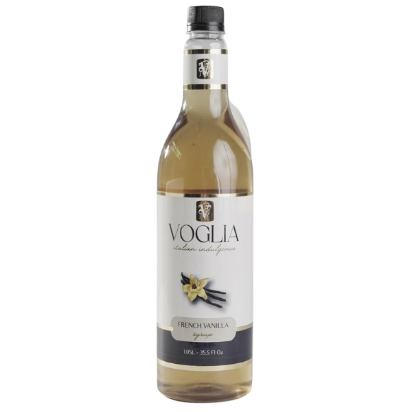 Voglia French Vanilla Coffee Syrup - 1.05 L